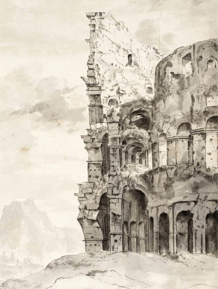 Thomas Manby, Ruines du Colisée